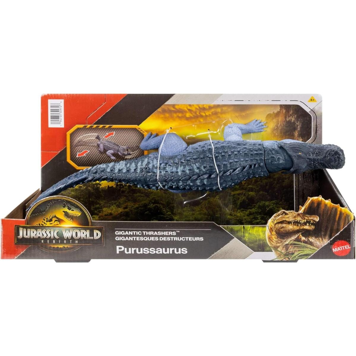 Purussaurus Jurassic World Gigantic Thrashers
