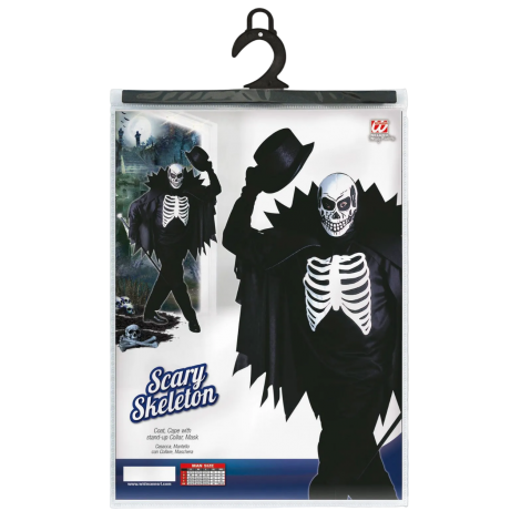 Costum Schelet Magician Widmann Halloween - imagine 2