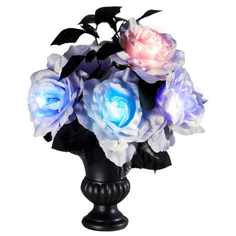 Decor Vaza Trandafiri LED Widmann Italia 35cm