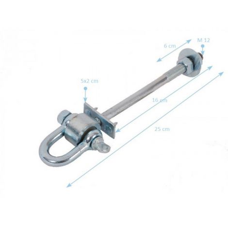 Sistem Prindere Leagan KBT D+, 16 cm - imagine 2