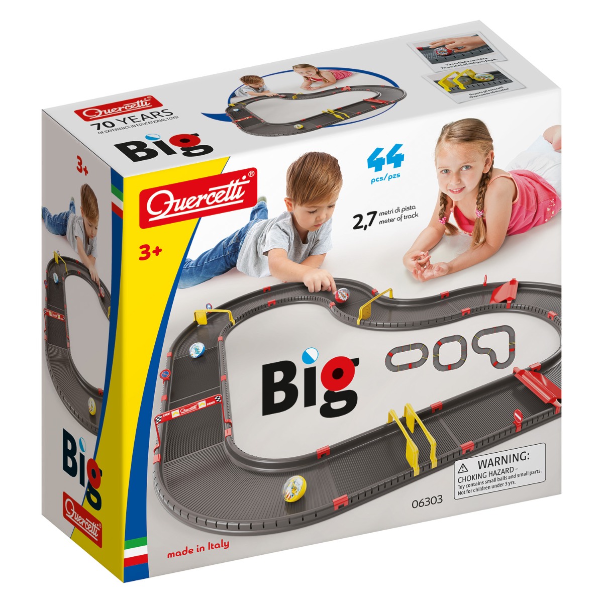 Traseu Bile Quercetti Big Marbledrome 44 Piese