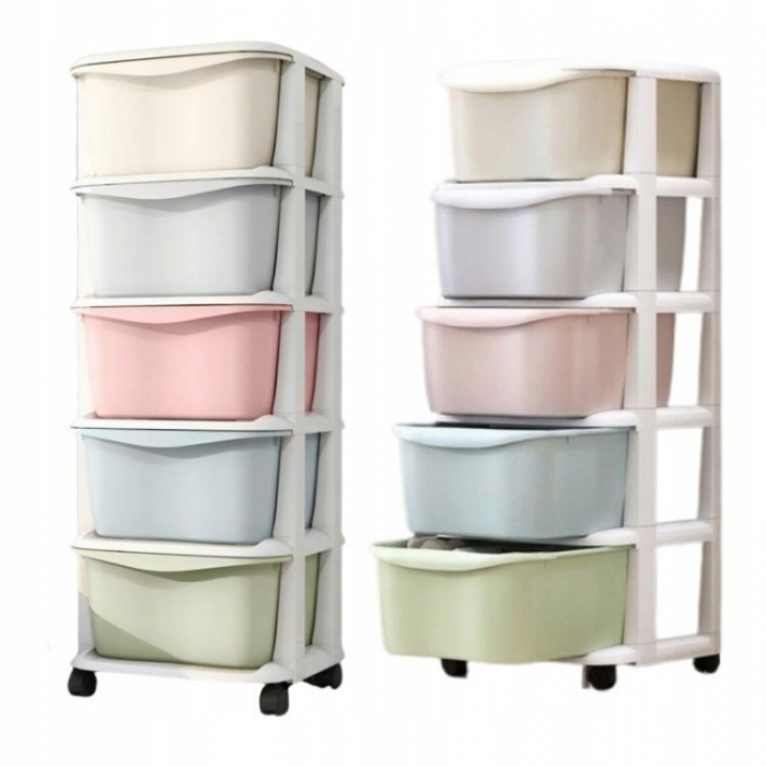 Raft Organizator ModernHome 5 Compartimente Copii - imagine 2