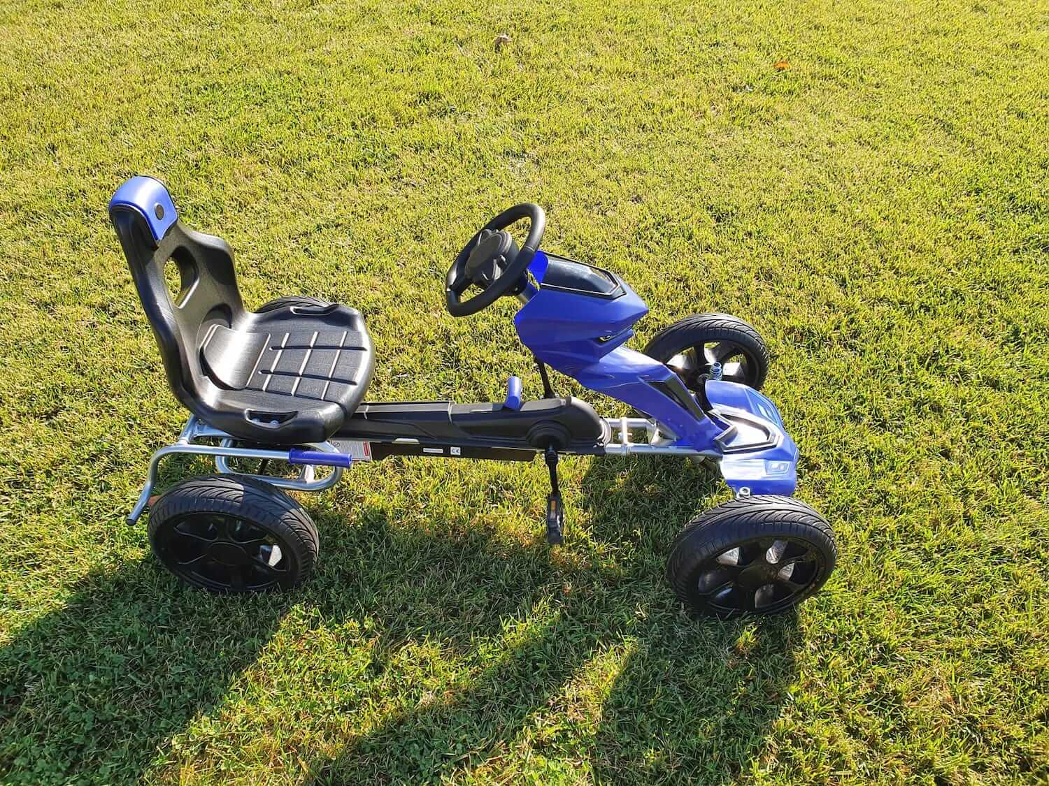 Kart Pedale Albastru Grand Ride | Autokids - imagine 3