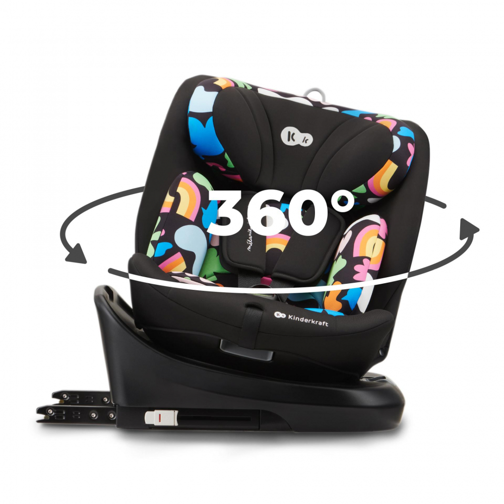Scaun auto Kinderkraft I-Grow 40-150cm Happy - imagine 4