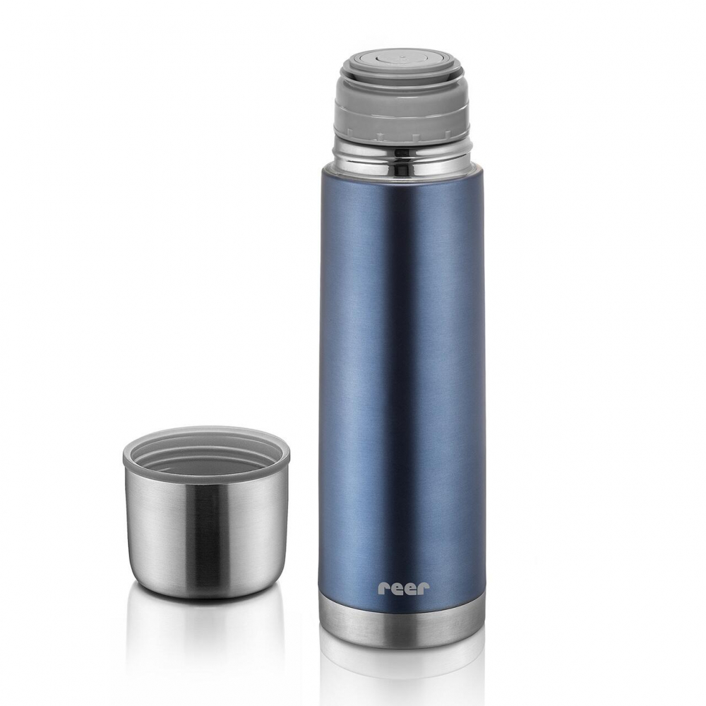 Sticlă termos Reer ColourCup 450 ml, Gri - imagine 6