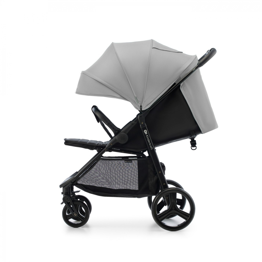 Carucior Kinderkraft Rine Moonlight Grey 0-4 ani - imagine 3