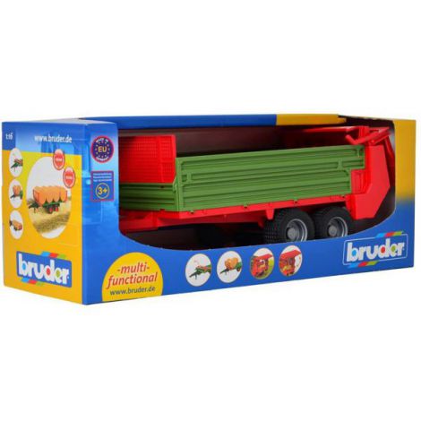 Remorcă Compost Bruder, Compatibilă Tractoare - imagine 2