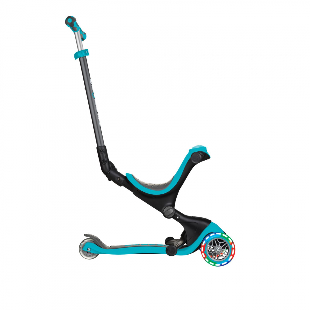Globber Go-Up 4 in 1 Deluxe Lights Turquoise - imagine 11