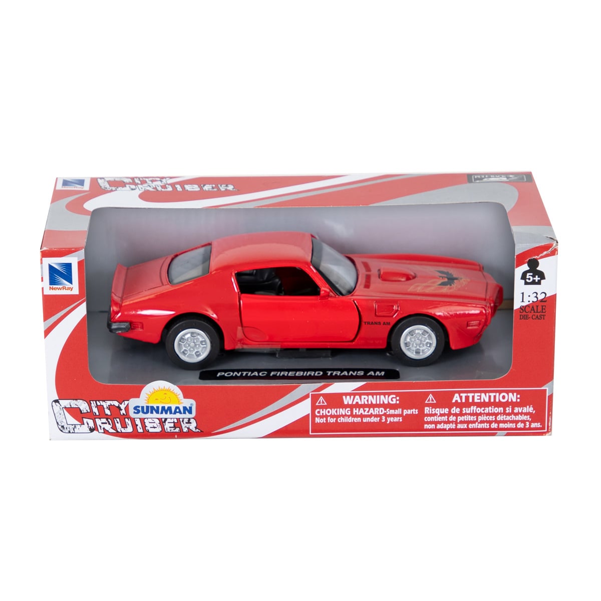 New Ray Pontiac Firebird Metal 1:32 - Detaliat