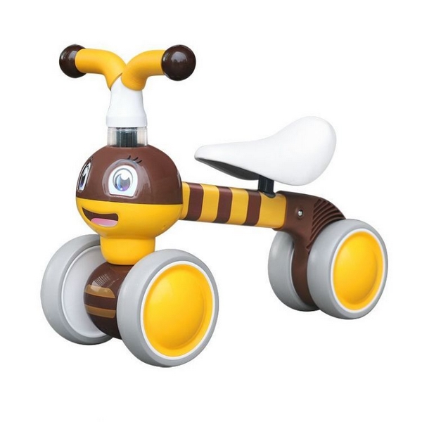 Ride-On Ecotoys Albinuta, Galben, 10-36 Luni - imagine 6