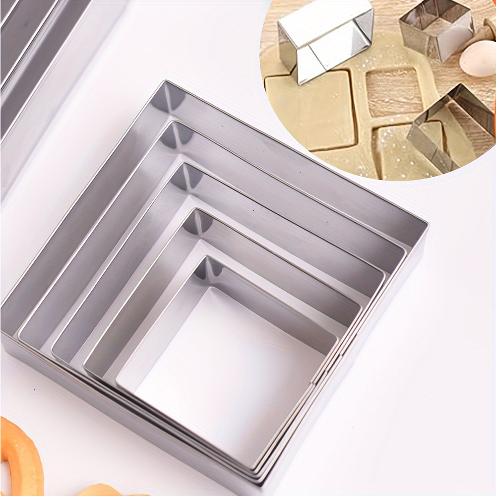 Set 5 forme fursecuri pătrat Kitchenware