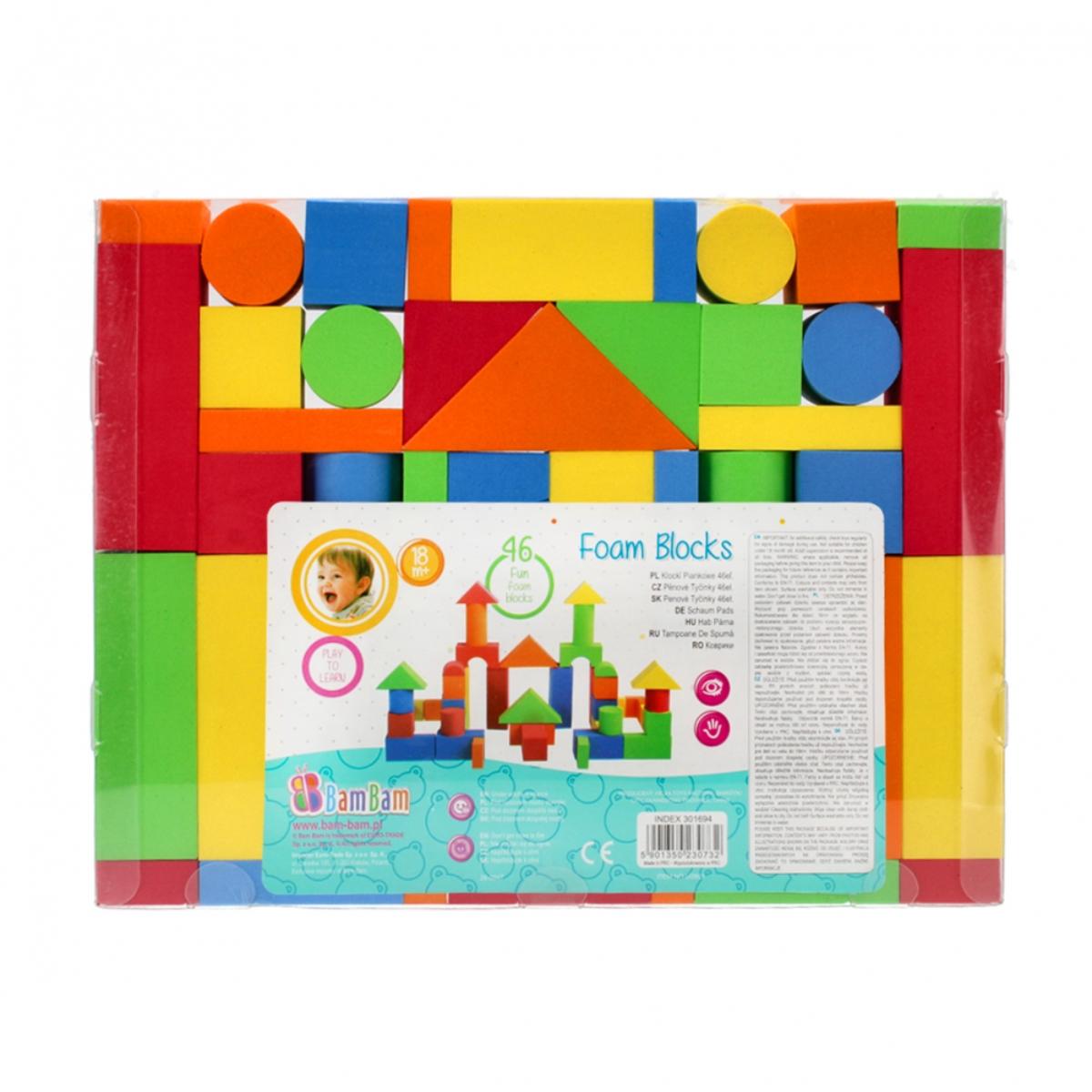 Set Cuburi Spuma BamBam | Sigur si Educativ
