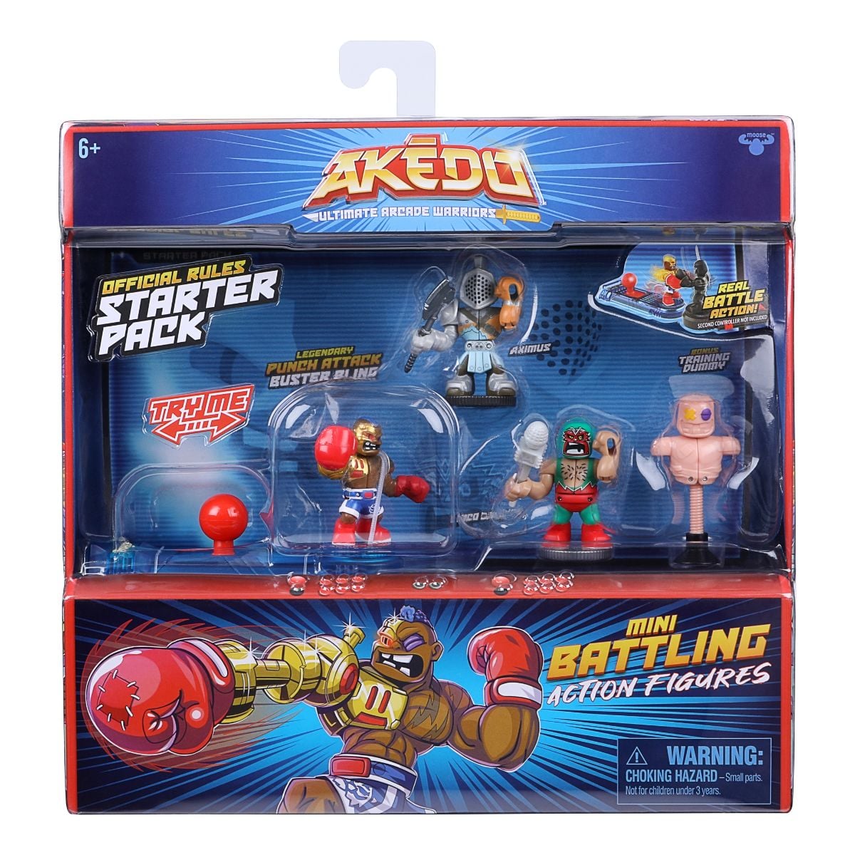 Set Akedo Starter Pack 3 Figurine de Luptă