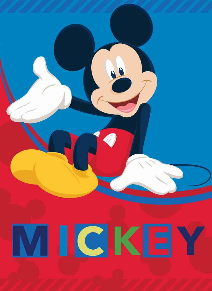 Patura Fleece Mickey Mouse Disney | Căldură și Confort