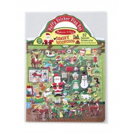 Abtibilduri 3D Melissa & Doug Atelierul lui Moș Crăciun