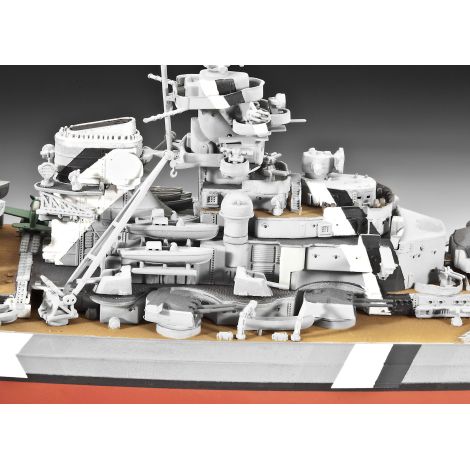 Macheta Bismarck Revell 1:700 - imagine 2