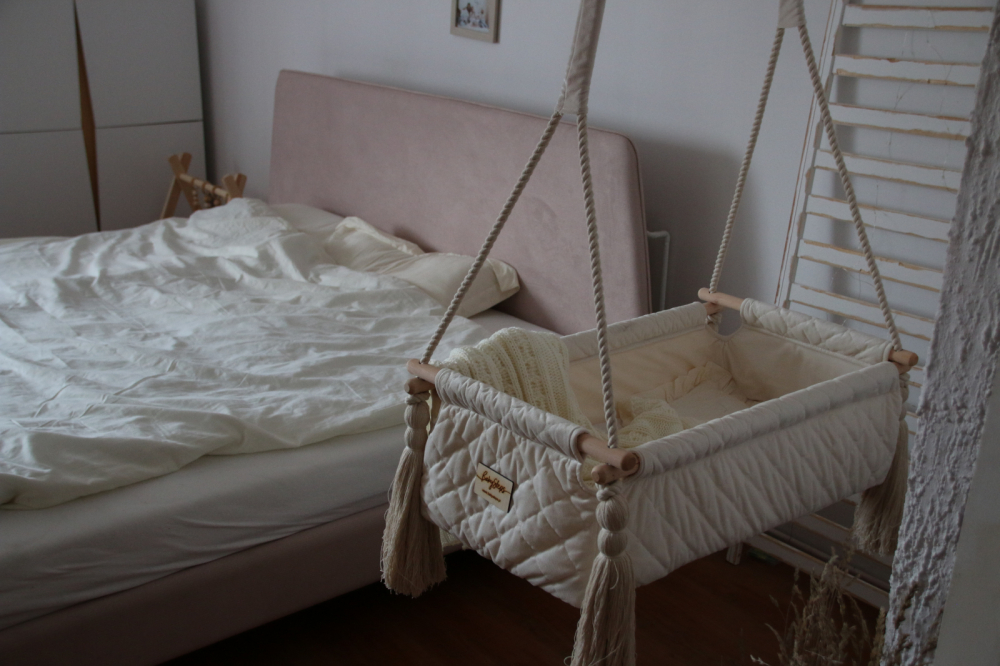 Leagan Suspendat BabySteps Gri - Confort Si Siguranta - imagine 4