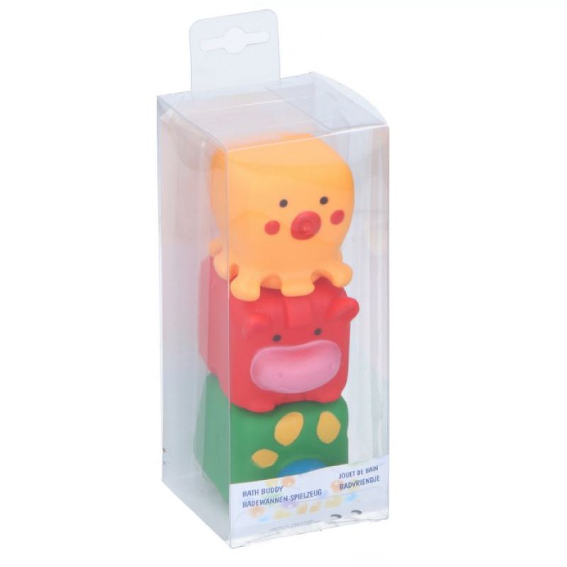 Set 3 jucării baie Eddy Toys animale