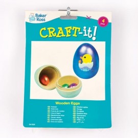 Set 4 Cutiute Ou Lemn Baker Ross | DIY Creativ