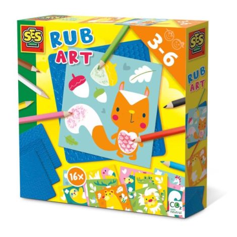 Ses Creative Set Rub Art | Desene Texturate