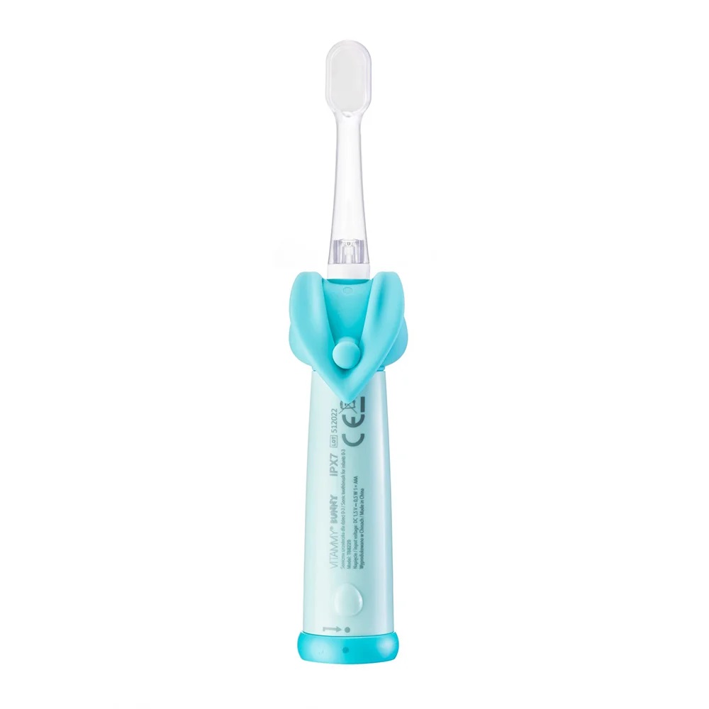 Periuță Electrică Vitammy Bunny 0-3 Ani, Albastră - imagine 6