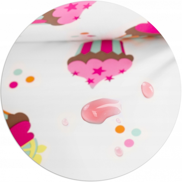 Scaun de Masa Ricokids Eldo Alb/Roz - imagine 2