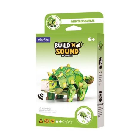 Puzzle 3D Sunet Ankylosaurus Mieredu
