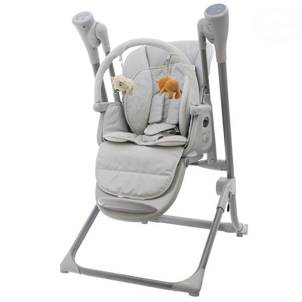 Scaun de Masa Eurobaby TY868 cu Leganare, Gri