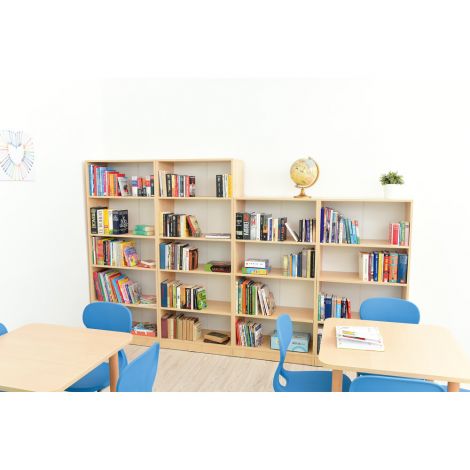 Dulap bibliotecă Moje bambino, 4 rafturi spațioase - imagine 8