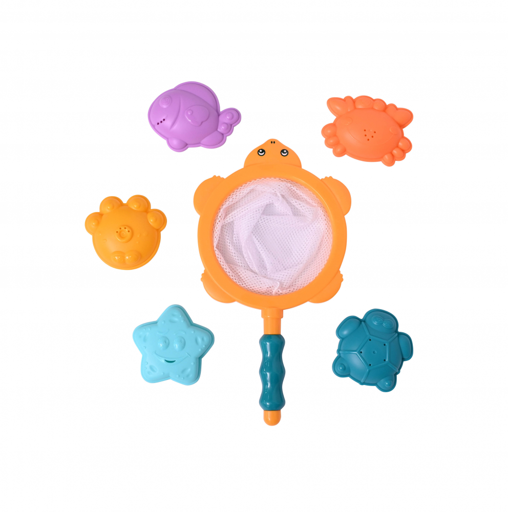 Jucărie de baie forme marine Lorelli, 5 piese - imagine 2