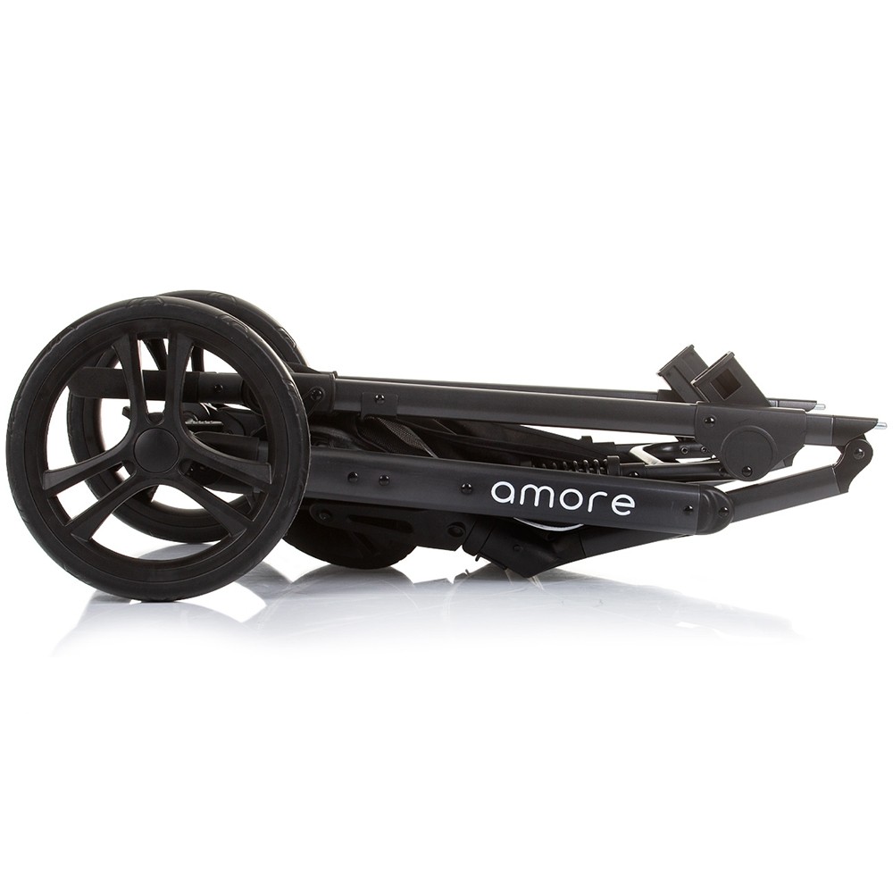 Carucior Chipolino Amore 2 in 1 Ash Grey, 0-22 kg - imagine 8