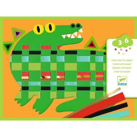 Joc Creativ Tesut Animalute Djeco - imagine 2