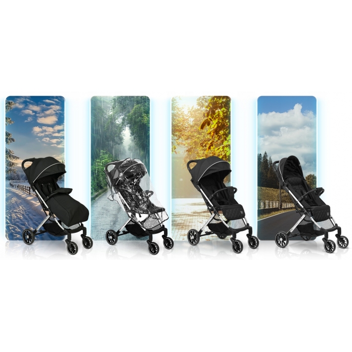 Carucior Compact Nukido Paseo | Compatibil Avion