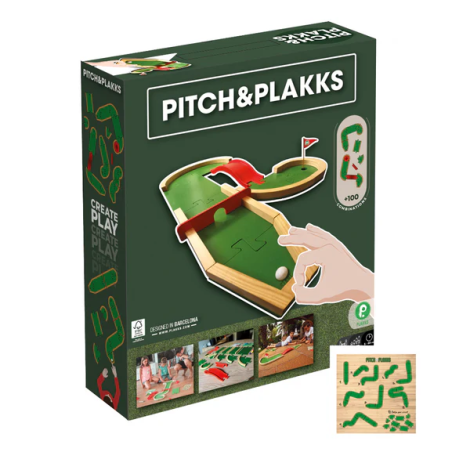 Joc mini golf PitchPlakks familie