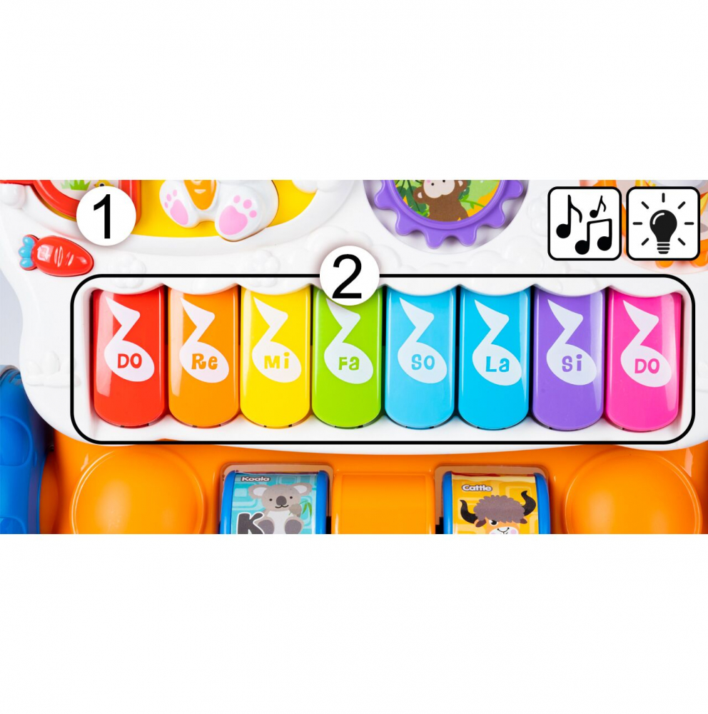 Antepremergator Malplay cu Pian si Cos Verde - imagine 5