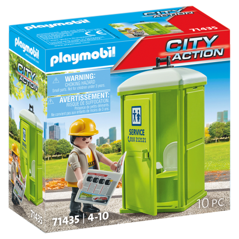 Playmobil Toaleta Mobilă - Jucarie Educativă