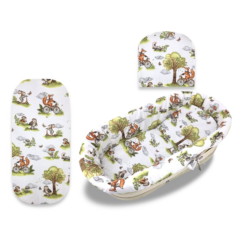 Set Landou Qmini Fox - Confort Natural pentru Bebe - imagine 3