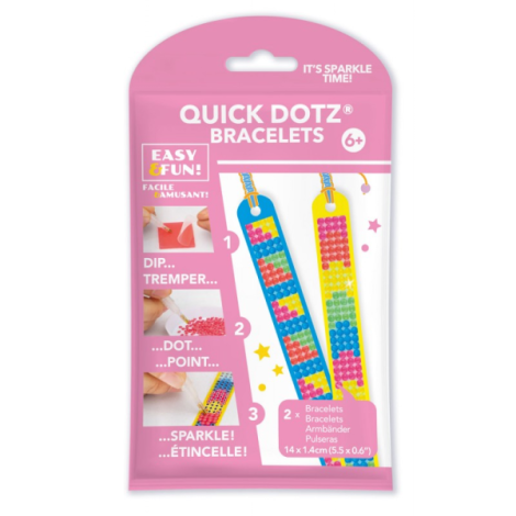 Set DIY Bratari Neon Diamond Dotz - Creativitate