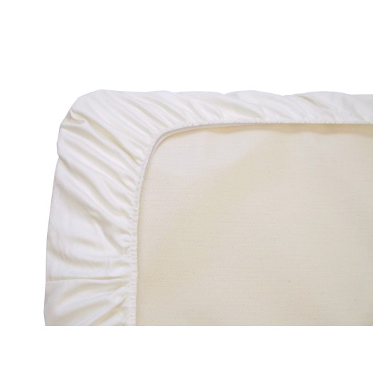 Cearceaf Bumbac Elastic Nichiduta 120x60 cm Alb - imagine 3