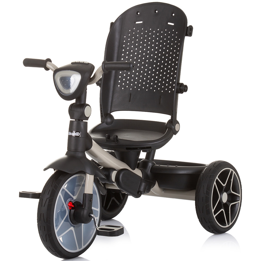 Tricicleta Chipolino Derby Granite, Copertină și Scaun Reversibil - imagine 7