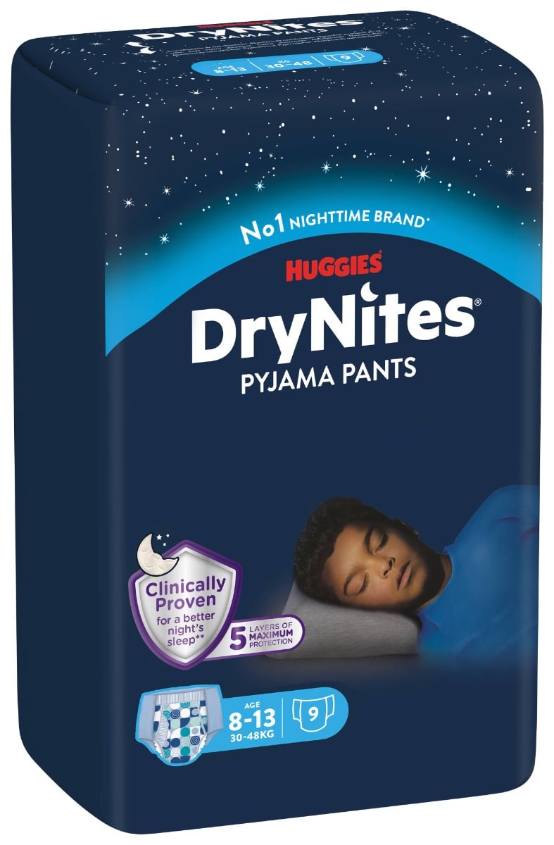Huggies DryNites Boy 8-13 ani | Noapte uscata