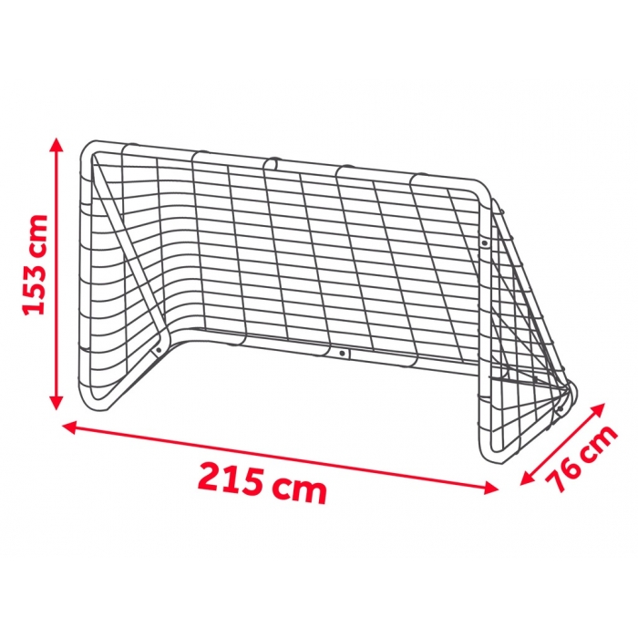 Poarta Fotbal Neo-Sport cu Covoras Numerotat - imagine 4