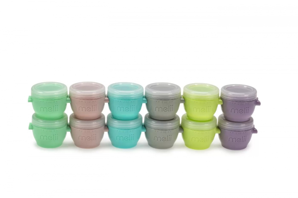Set 12 Recipiente Silicon SnapGo Melii 59 ml - imagine 7