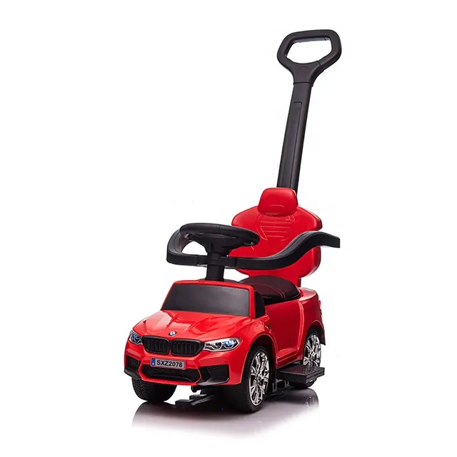 Masinuta BMW M5 2in1 cu Maner Rosu | Hollicy