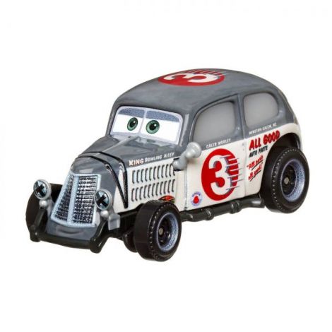 Set 2 Masinute Metalice Caleb & Jet - Mattel Cars - imagine 3