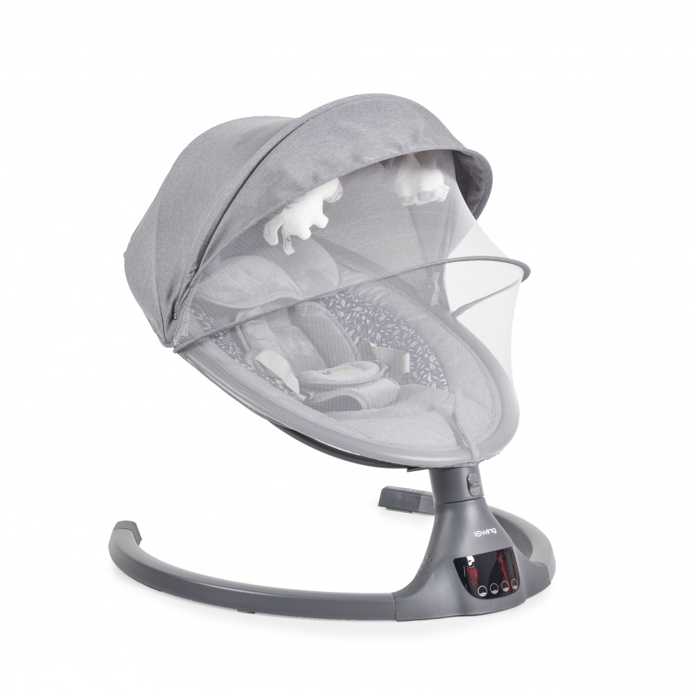 Leagan Electric Cangaroo ISwing Graphite, 5 Viteze, Telecomanda