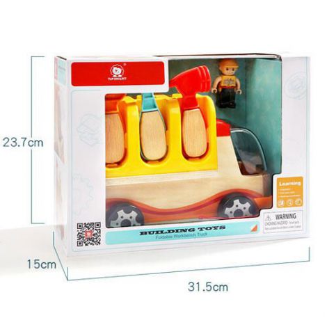 Topbright Camion 2 in 1 si Banc de Lucru, STEM - imagine 6