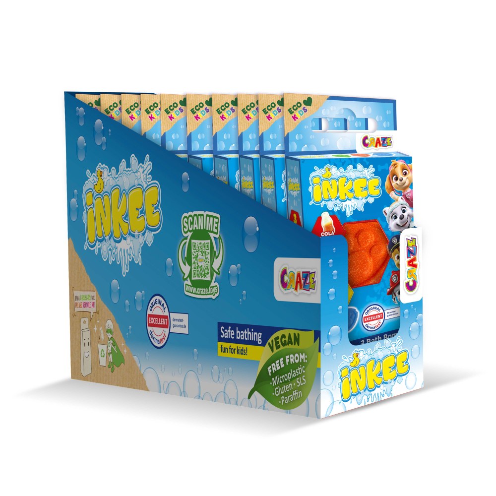 Bombe Baie Paw Patrol Inkee Craze 3 buc - imagine 5
