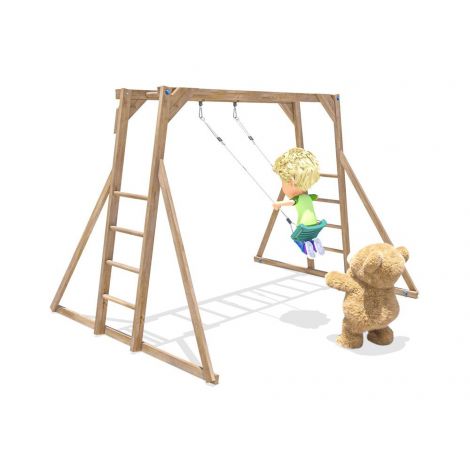 Catarator Monkey Bars cu Leagan Dunster House - imagine 3