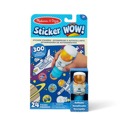 Melissa & Doug Sticker WOW Astronaut - Joc Creativ